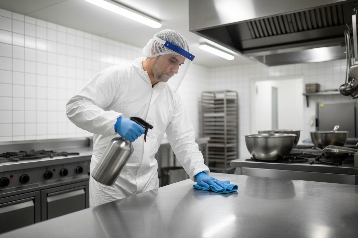 Désinfection et norme HACCP pour l'agroalimentaire à Argenteuil